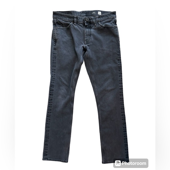 Volcom Vorta Slim Straight Jeans 32” - Picture 3 of 6